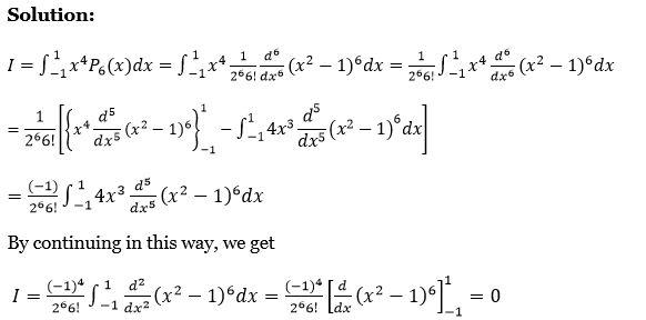 Legendre Polynomials Exercise 4 Question 42