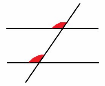 Glencoe Math Course 3 Volume 2 Student 1st Edition Chapter 5 Triangles And the Pythagorean Theorem Exercise Page 370 Exercise 23, Problem-23 Corresponding angle pair