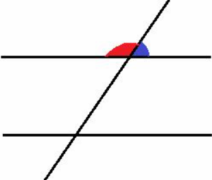 Glencoe Math Course 3 Volume 2 Student 1st Edition Chapter 5 Triangles And the Pythagorean Theorem Exercise Page 370 Exercise 23, Problem-23 Supplementary angle pair