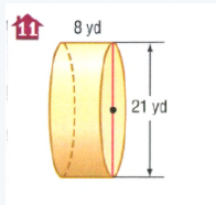 Glencoe Math Course 3 Volume 2 Student 1st Edition Chapter 8 Volume and Surface Area Exercise 8.1 Page 595 Exercise 2, Problem1.