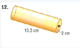 Glencoe Math Course 3 Volume 2 Student 1st Edition Chapter 8 Volume and Surface Area Exercise 8.1 Page 595 Exercise 3, Problem1.