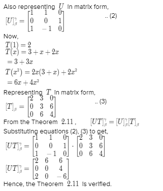 Linear Algebra, 5th Edition, Chapter 2 Linear Transformations and Matrices 4