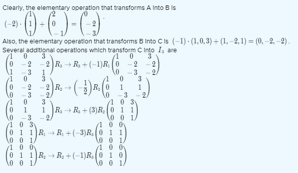 Linear Algebra 5th Edition Chapter 3 Elementary Matrix Operations and Systems of Linear Equations 10 3