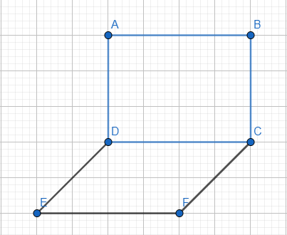 Savvas Learning Co Geometry Student Edition Chapter 3 Parallel And Perpendicular Lines Exercise 3.1 Lines And Angles Page 145 Exercise 26 Problem 26 Parallel to blue wall