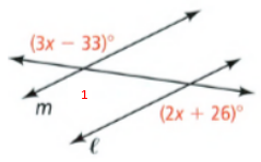 Savvas Learning Co Geometry Student Edition Chapter 3 Parallel And Perpendicular Lines Exercise 3.3 Proving Lines Parallel Page 161 Exercise 10 Problem 10 Alternate angle 2