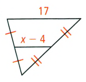 Savvas Learning Co Geometry Student Edition Chapter 5 Relationships Within Triangles Exrecise 5.1 Midsegments Of Triangles Page 289 Exercise 18 Problem 18 Triangle