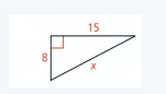 Savvas Learning Co Geometry Student Edition Chapter 8 Right Triangles and Trigonometry Exercise 8.1 The Pythagorean Theorem and Its Converse Page 495 Exercise 10 Problem 10 Right angle