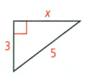 Savvas Learning Co Geometry Student Edition Chapter 8 Right Triangles and Trigonometry Exercise 8.1 The Pythagorean Theorem and Its Converse Page 495 Exercise 3 Problem 3 Right angle