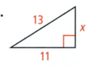 Savvas Learning Co Geometry Student Edition Chapter 8 Right Triangles and Trigonometry Exercise 8.1 The Pythagorean Theorem and Its Converse Page 495 Exercise 4 Problem 4 Right angle