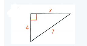 Savvas Learning Co Geometry Student Edition Chapter 8 Right Triangles and Trigonometry Exercise 8.1 The Pythagorean Theorem and Its Converse Page 496 Exercise 16 Problem 16 Right angle