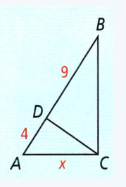Savvas Learning Co Geometry Student Edition Chapter 8 Right Triangles and Trigonometry Page 487 Exercise 9 Problem 9 Triangle